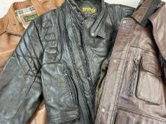 LEATHER JACKEY BY 
