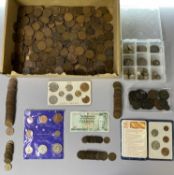 BRITISH VINTAGE & LATER COIN COLLECTION - George II 1746 and later to include cartwheel coins, 1797,