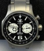 VOSTOK EUROPE EXPEDITION NORTH POLE STAINLESS STEEL BRACELET WRISTWATCH - Product 0150/3000, in