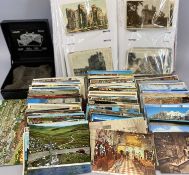 VINTAGE & LATER POSTCARD COLLECTION - over 1500 with approximately 500 being Welsh castles and views