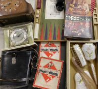 VINTAGE COLLECTABLES - Backgammon board game, Vic-toy boxed, 'Beginners to Winners' Bridge, old