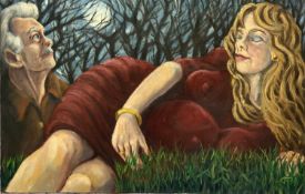 CARL F E HODGSON 1934-2016 a well-known and popular artist who resided in Colwyn Bay and a