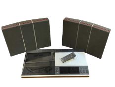 BANG & OLUFSEN BEOCENTER 7001 MUSIC CENTRE - with remote control, large wall hanging speakers Type