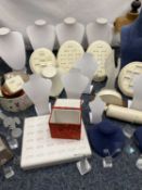 JEWELLERY & SIMILAR DISPLAY PROPS FOR RETAIL/PHOTOGRAPHY PURPOSES - a very large quantity (in 4