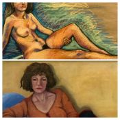 CARL F E HODGSON 1934-2016 a well-known and popular artist who resided in Colwyn Bay and a