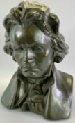 BEETHOVEN PARIAN BUST - After Selto, 38 x 28cms