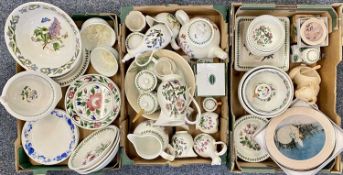 PORTMEIRION BOTANIC GARDENS - a very large assortment (within 3 boxes), also, Portmeirion 'Welsh