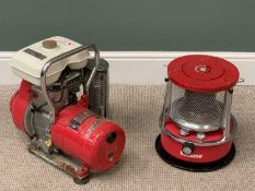 HONDA GENERATOR EC1500 and a Para scene greenhouse heater