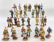 DEL PRADO HAND-PAINTED CAST METAL / LEAD FIGURES, comprising military personnel from around the