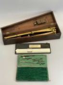 ANTIQUE PANTOGRAPH by Piggot Maker, Great Carter Lane, Doctor's Commons, in a wooden box and other