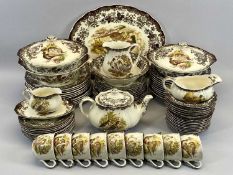 THE ROYAL WORCESTER GROUP - PALISSY GAME SERIES DINNER & TABLEWARE - approximately 77 pieces