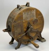 VINTAGE KNIFE CLEANER - labelled Spong & Company Ltd, 42cms tall