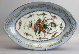 LIMOGES CHINA TRAY - 27 x 41cms