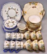 ROYAL STANDARD REGAL TEAWARE, approximately 15 pieces, and, Collingwood Pretty teaware,