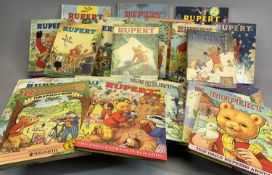 RUPERT BEAR ANNUALS, 1980s & '90s - 28 in total