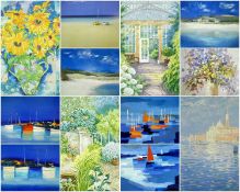 PARCEL OF TWELVE VARIOUS LIMITED EDITION PRINTSDEREK BROWN (32/500) print - still life of flowers in