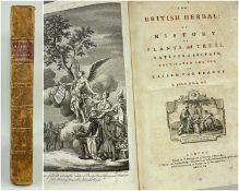 (BOOK) THE BRITISH HERBAL: AN HISTORY OF PLANTS AND TREES by John Hill (T. Osborne & J. Shipton et