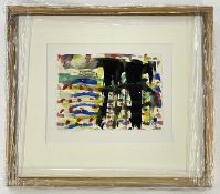 WILLIAM McCLURE BROWN (1953-2008), ink & watercolour - The Irish Ferry, signed in pencil, further