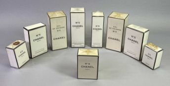 CHANEL NO 5 & NO 19 BOXED PERFUMERY - to include two boxes of No 5 Eau de Toilette, 50ml, two