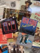 VINTAGE VINYL LPs & 45 RPM RECORDS - a mixed quantity in four various cases, the LPs include