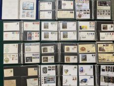STAMPS - GB and Isle of Man, seven albums of first day covers, two albums of Channel Islands and