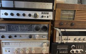 HIFI & AUDIO EQUIPMENT - vintage players to include Harman/Kardon tuner, Rotel stereo receiver and