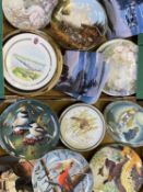 DECORATIVE WALL PLATES BY WEDGWOOD, ROYAL GRAFTON, BRADEX, ROYAL DOULTON and various others, a