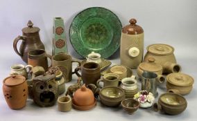STUDIO & OTHER STONEWARE POTTERY (within 2 boxes)
