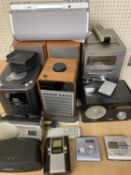 HIFI & AUDIO EQUIPMENT - an assortment of mini hifi players with speakers, also, Sony Walkman mini