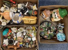 COLLECTOR'S DECORATIVE WALL PLATES, ivy decorated part dinner service and Churchill fine bone