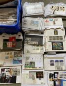 STAMPS - envelopes from Postal Agencies of Great Britain, Channel Islands, Isle of Man, Forayar,