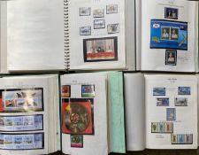 STAMPS - Channel Islands, Jersey, two albums 1943 - 2008, mint and used and Isle of Man, three