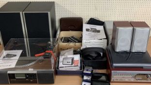 HIFI & AUDIO EQUIPMENT - an assortment of various items to include Neostar CD recorder music system,