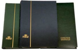 STAMPS - TWO PRINZ ALBUMS - 1. A Prinz album of mainly used Victoria to George VI and 2. A Prinz