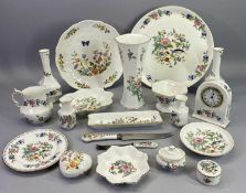 AYNSLEY PEMBROKE & COTTAGE GARDEN CABINET/ORNAMENTAL WARE - approximately 20 pieces