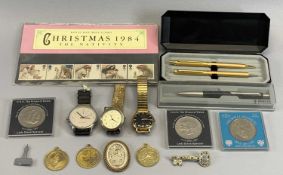 COMMEMORATIVE COINS & COLLECTABLES GROUP - to include a 1981 Prince of Wales and Lady Diana Royal