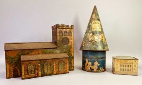 VINTAGE ADVERTISING TINS (3) - to include a William Crawford & Sons Lucie Attwell Fairy Tree biscuit
