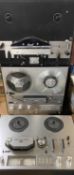 HIFI & AUDIO EQUIPMENT - three reel to reel players - Akai GX-4000D, Phillips N7150 and a Brenell