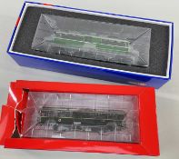 TWO HELJAN HO GAUGE RAILBUSES, 87051 W&M E79961 in BR green, and 11087521 Park Royal Railbus