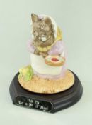 RARE & BOXED BESWICK POTTERY BEATRIX POTTER FIGURE 'THIS PIG HAD A BIT OF MEAT' limited edition (