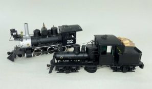 BACHMANN SPECTRUM AMERICAN On30 GAUGE STEAM LOCOS & BOX CARS, comprising 2-6-0 