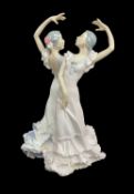 LLADRO FIGURE flamenco dancers, model no. 5601, 28cms highComments: unboxed, no damage