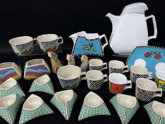 COLLECTION OF ROSENTHAL 'STUDIO-LINE' CERAMICS including pieces from the 'Flash' range by Dorothy