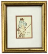 ANDREW DOUGLAS-FORBES (Contemporary Welsh) watercolour - 'Come Back', signed and titled in pencil,