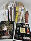 GROUP OF BOOKS RELATING TO THE HISTORY OF PUZZLES, GAMES & TOYS, including a reprinted version of