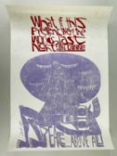 PAUL PETER PIECH (American-British, 1920-1996) two colour lithograph - quote from John Donne poem '