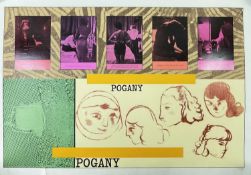 R B KITAJ (American, 1932-2007) limited edition (69/70) screen print on paper - entitled 'Pogany (
