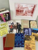 DYLAN THOMAS LITERATURE & EPHEMERA including books 'Collected Poems 1934-1952' (J M Dent 1955), '