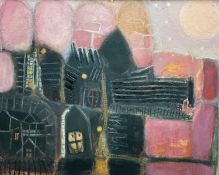 ‡ ERNEST ZOBOLE oil on board - entitled verso on Dilwyn Gallery and Kooywood Gallery labels verso '