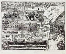 ‡ IAN GRAINGER limited edition (5/10) etching - title to mount 'A Flute', signedDimensions: 42 x